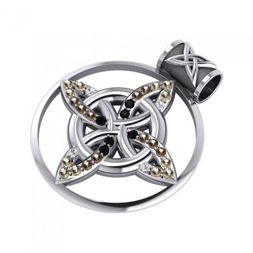 Celtic Four Point Knot Pendant TPD1811 - Jewelry